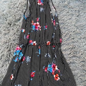 Joey B Stripped and flowered Romper
